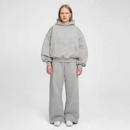 Boxy Ultra Heavyweight Hoodie (Grey)