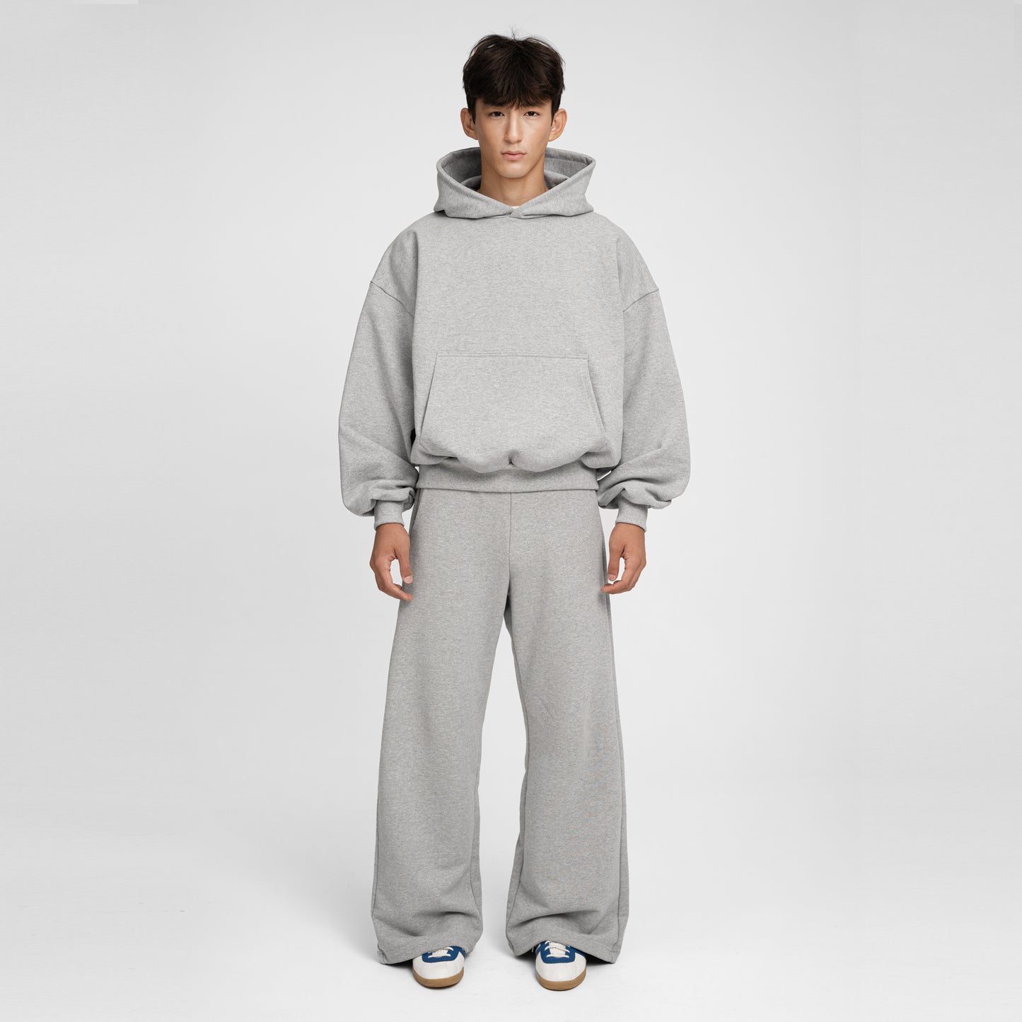 Boxy Ultra Heavyweight Hoodie (Grey)