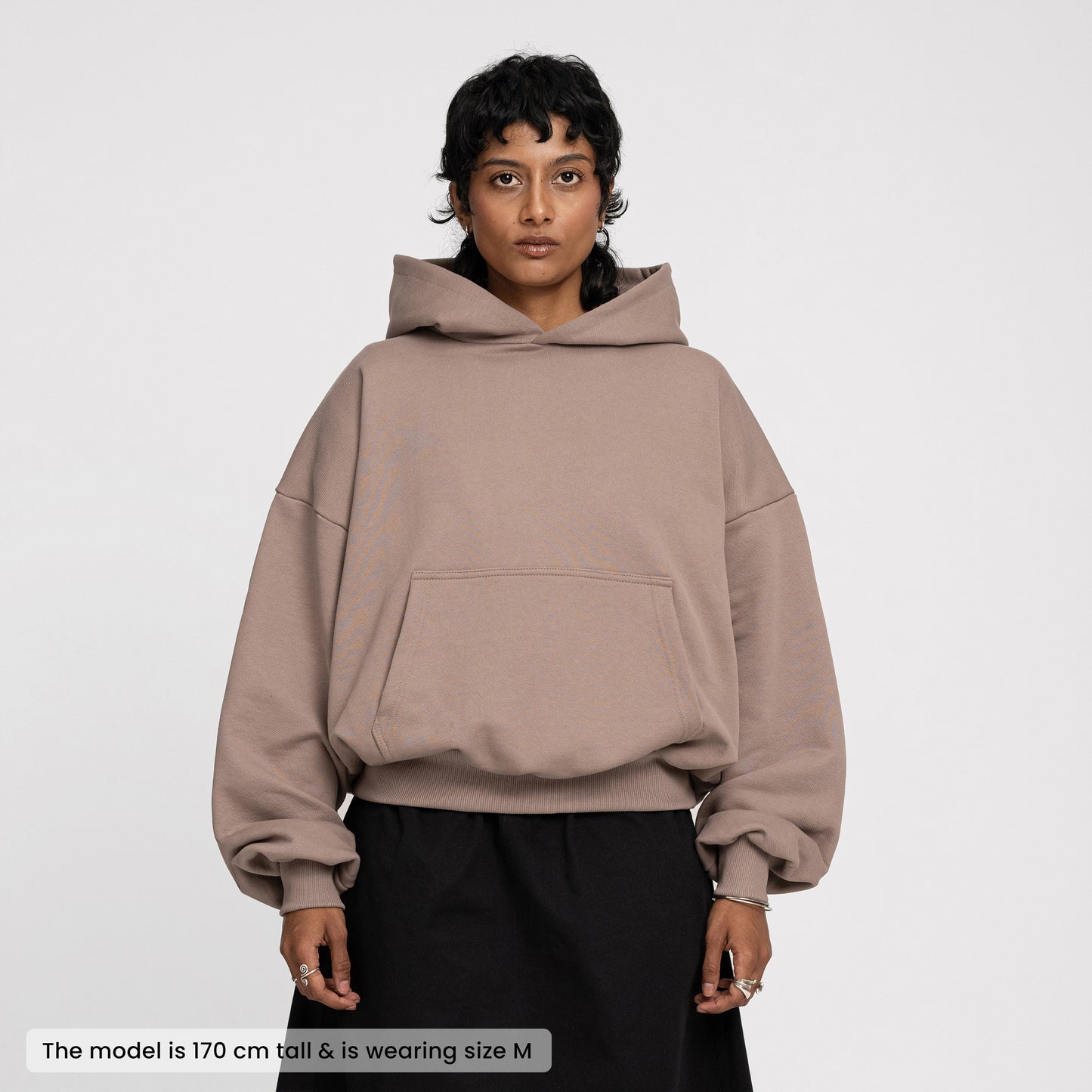Boxy Ultra Heavyweight Hoodie (Hazelnut)