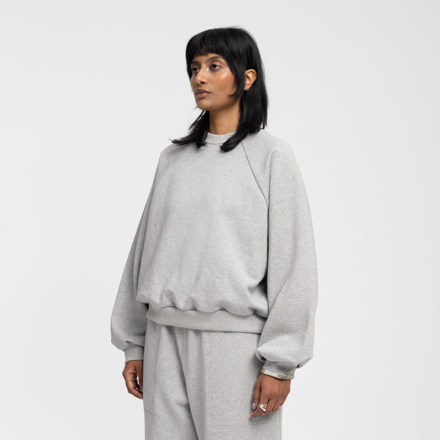 Raglan Crewneck (Grey)