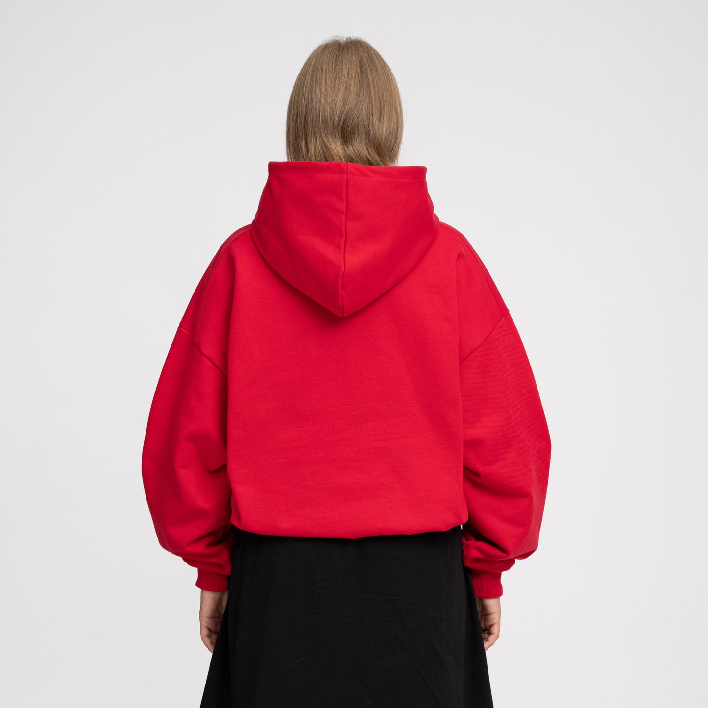 Boxy Ultra Heavyweight Hoodie (Red)