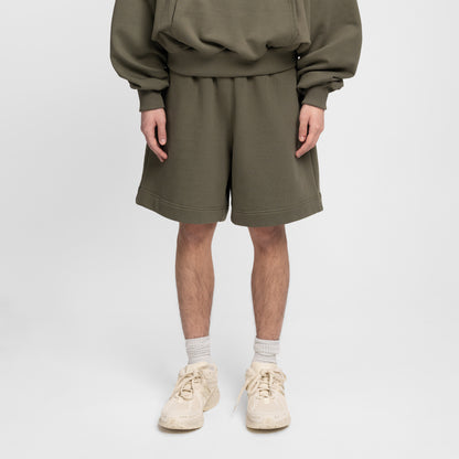 Regular Sweat Shorts (Military Green)