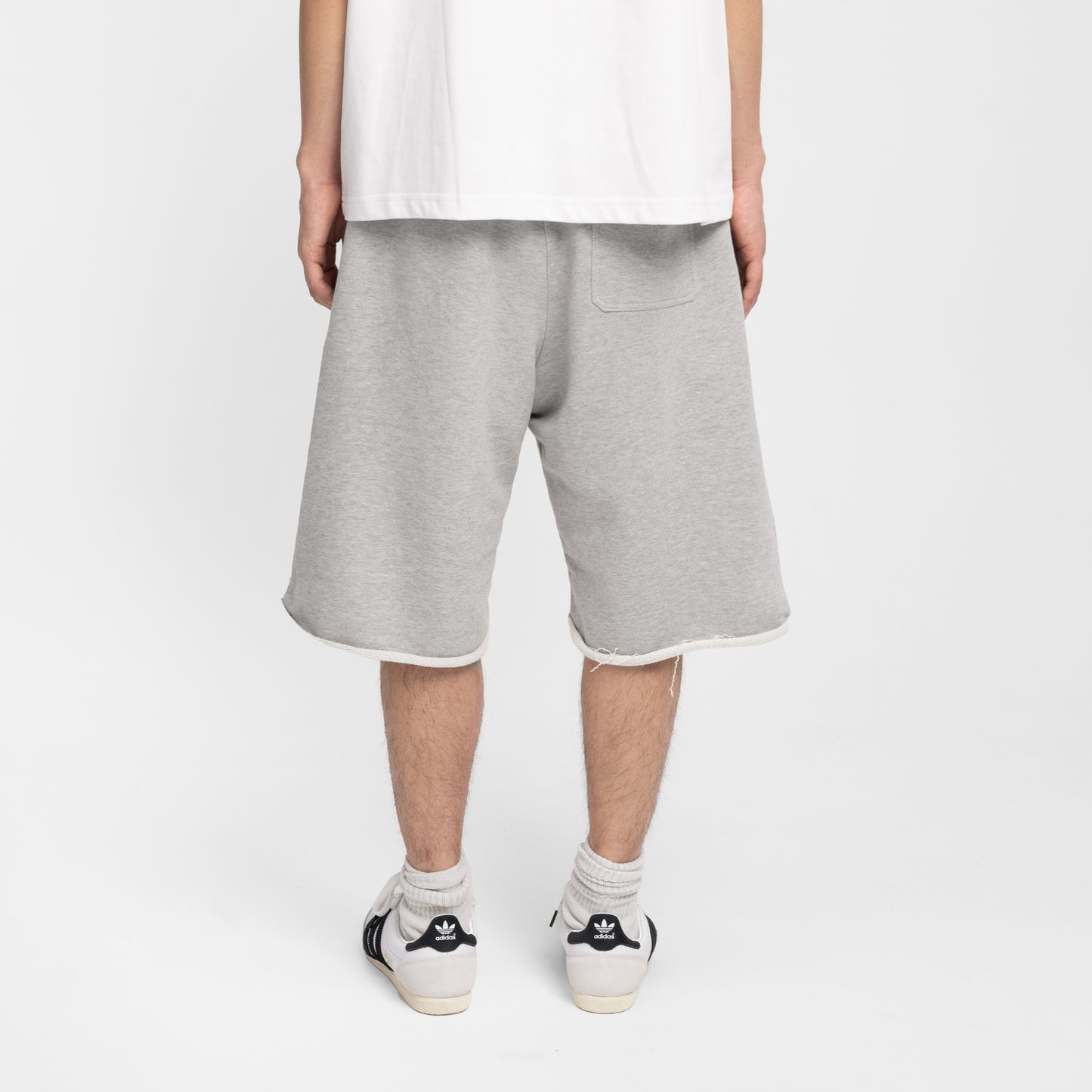 Raw Sweat Shorts (Grey)