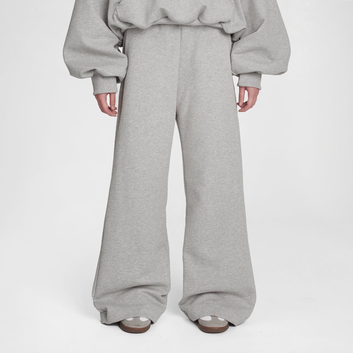 Ultra Heavyweight Bell Sweatpants (Grey)