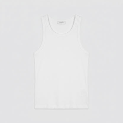 Regular Heavy Tanktop (White)