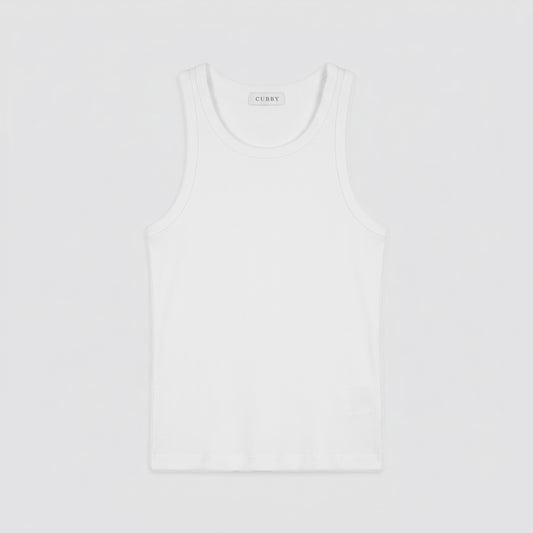 Regular Heavy Tanktop (White)