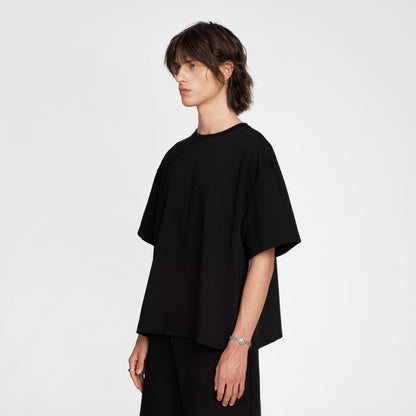 Boxy Heavyweight T-shirt (Black)