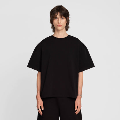 Boxy Heavyweight T-shirt (Black)