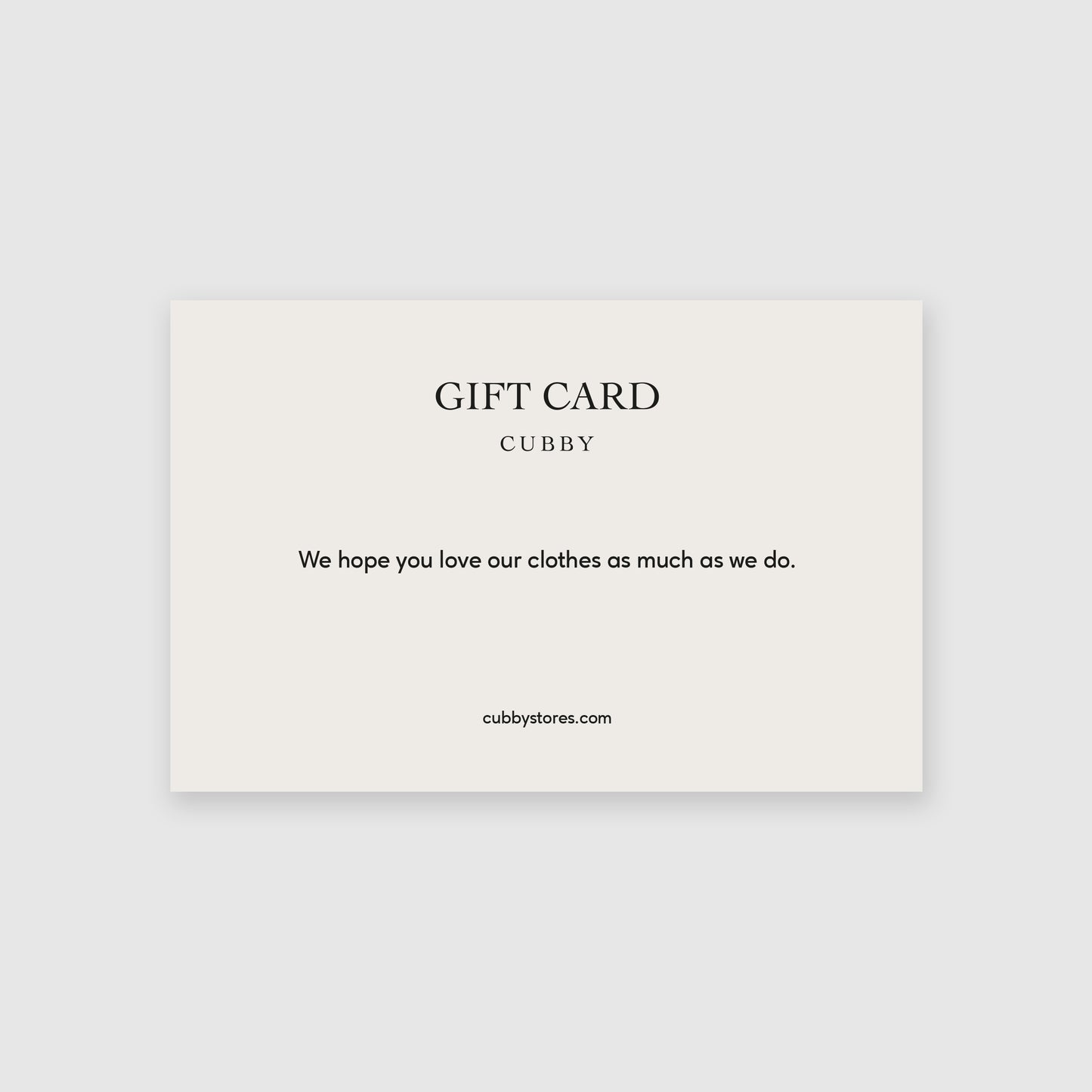 Gift Card (Digital)