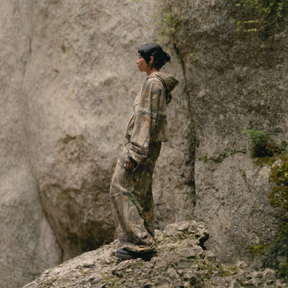 Realtree® Double Zip Boxy Hoodie