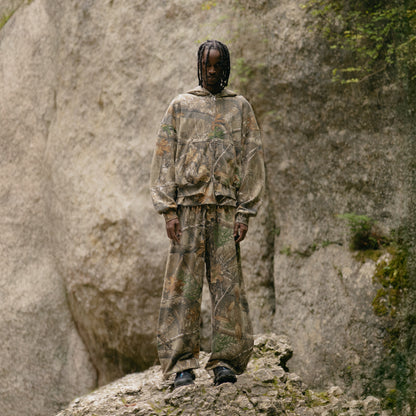 Realtree® Double Zip Boxy Hoodie